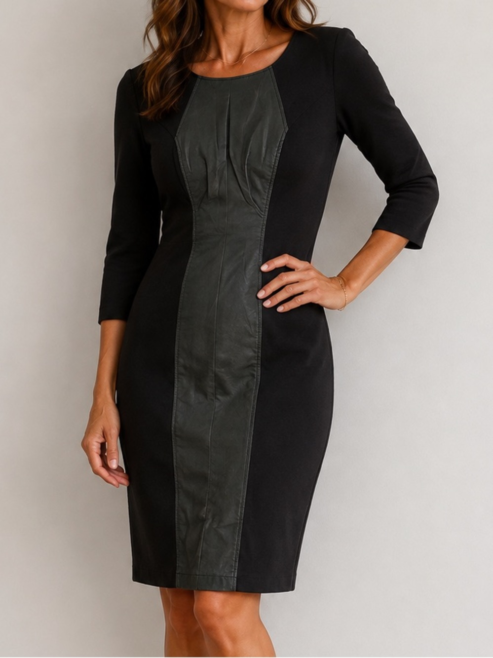 Beige by ECI Black Dress